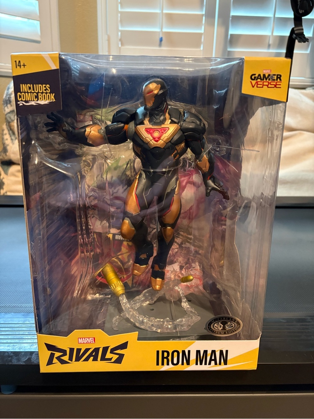 Marvel McFarlane Toys Marvel Rivals Iron Man Platinum Edition 1:6 scale *CHASE*